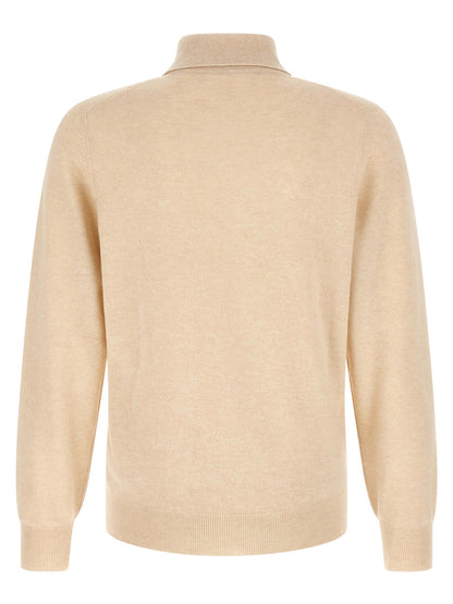 Brunello Cucinelli Cashmere Knit Polo Shirt