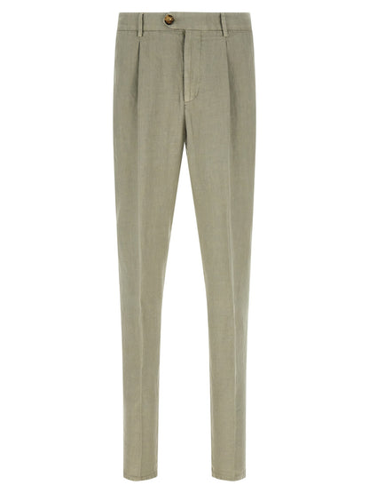 Brunello Cucinelli Linen Gabardine Trousers