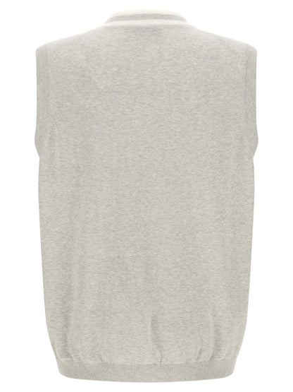 Brunello Cucinelli Heraldic Logo Vest