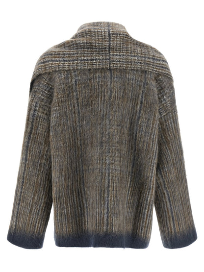 Brunello Cucinelli Cardigan With Scarf