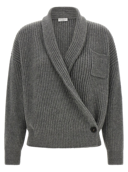 Brunello Cucinelli Wrap Cardigan