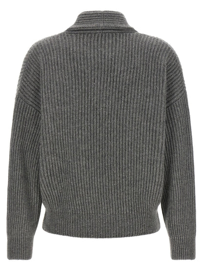 Brunello Cucinelli Wrap Cardigan