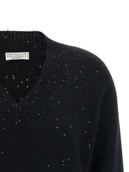 Brunello Cucinelli Diamante Sweater