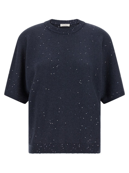 Brunello Cucinelli Diamante Sweater