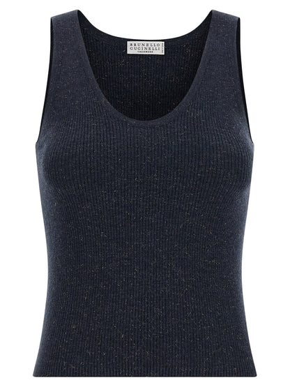 Brunello Cucinelli Sparkling Tank Top