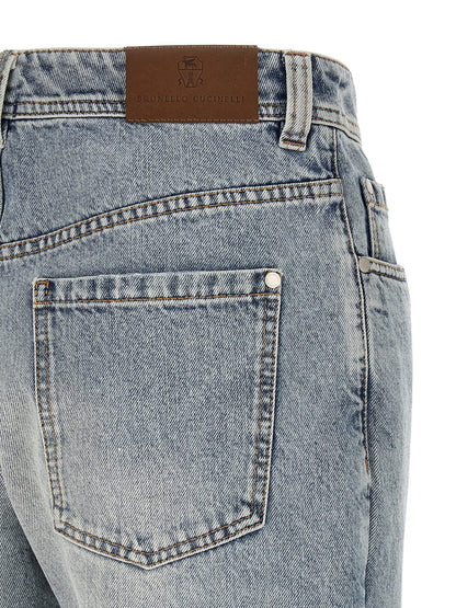 Brunello Cucinelli Baggy Tapered Jeans