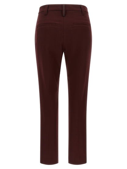 Brunello Cucinelli Monile Detail Trousers