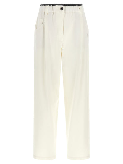 Brunello Cucinelli Cotton Trousers