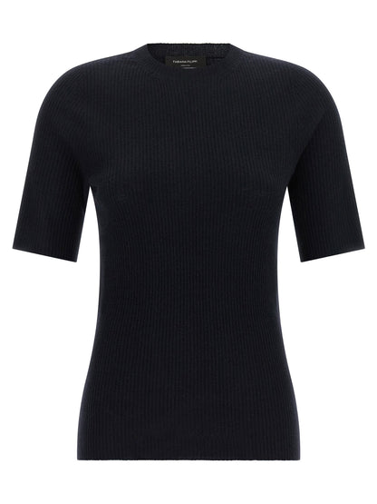 Fabiana Filippi Ribbed Knit T-shirt