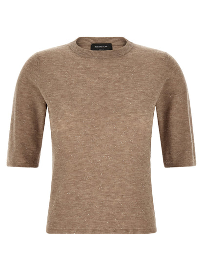 Fabiana Filippi Micro Sequin T-shirt