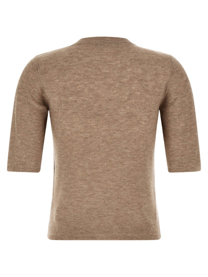 Fabiana Filippi Micro Sequin T-shirt
