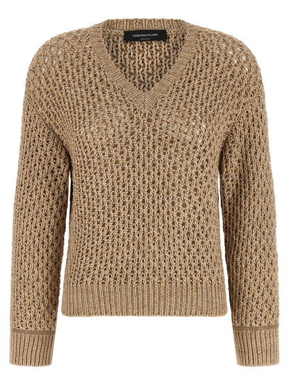 Fabiana Filippi Mouliné Yarn Sweater