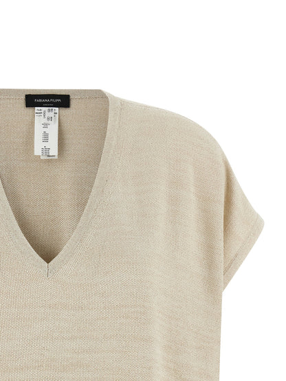 Fabiana Filippi Lamé Thread Sweater