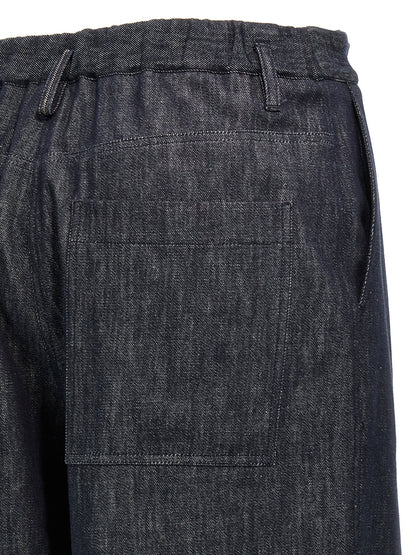 Brunello Cucinelli A-line Pleated Pants