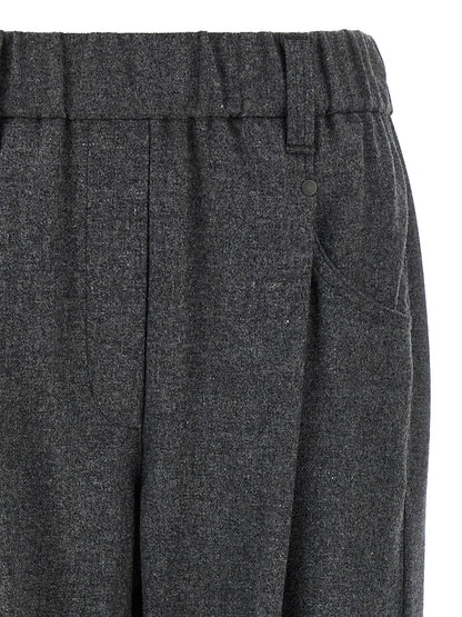 Brunello Cucinelli Wool And Cashmere Pants
