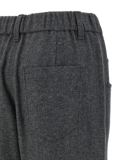 Brunello Cucinelli Wool And Cashmere Pants