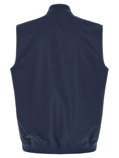 Brunello Cucinelli Logo Nylon Vest