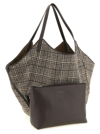 Brunello Cucinelli Monile Reversible Shopping Bag