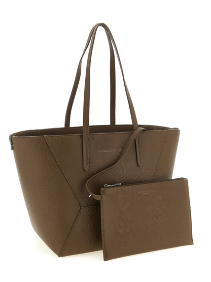 Brunello Cucinelli Bc Duo Medium Shoulder Bag
