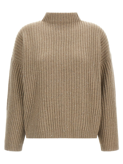 Brunello Cucinelli Sparkling & Dazzling Sweater