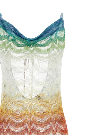 Missoni Shaded Lamé Viscose Dress