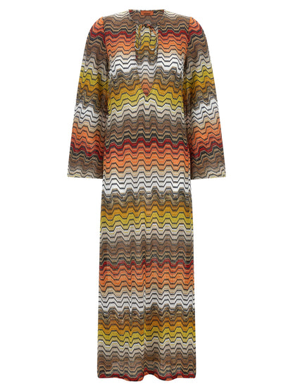Missoni Greek Motif Cover-up Dress