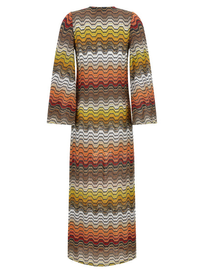Missoni Greek Motif Cover-up Dress