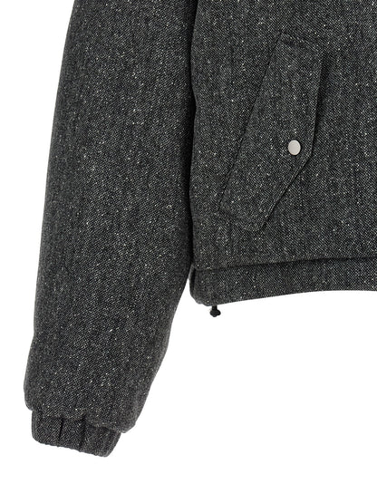 Brunello Cucinelli Shiny Zipper Pull Down Jacket