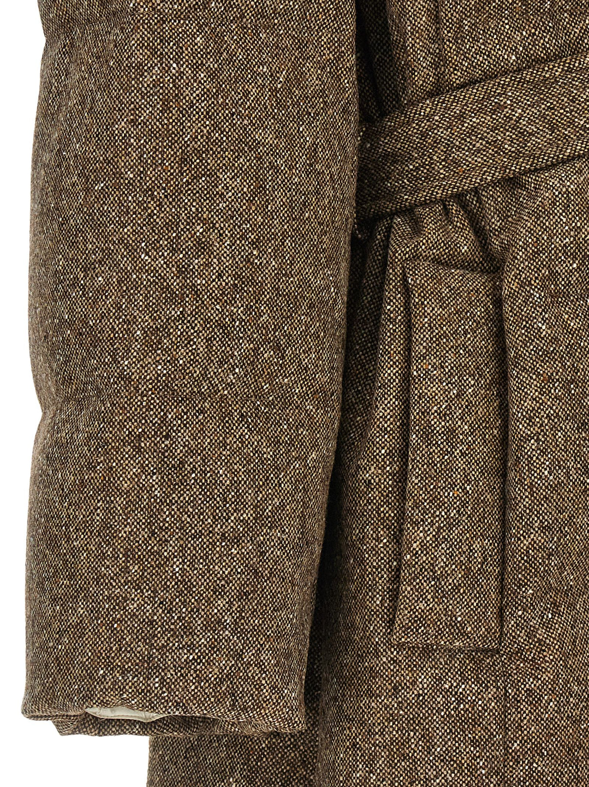 Brunello Cucinelli Shiny Zipper Pull Down Jacket