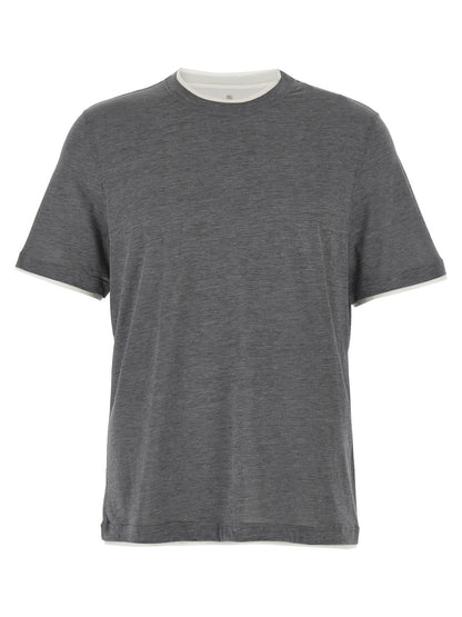 Brunello Cucinelli Layered T-shirt