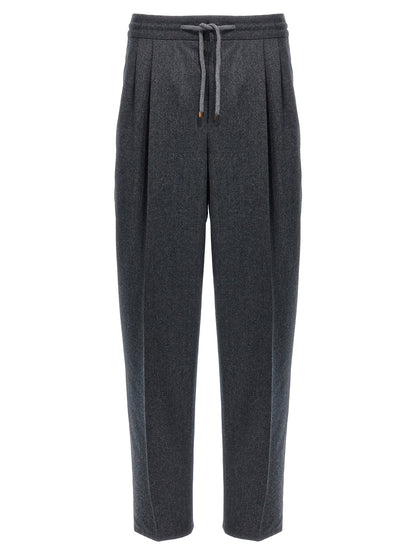 Brunello Cucinelli Front Pleat Pants