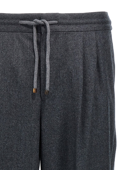 Brunello Cucinelli Front Pleat Pants