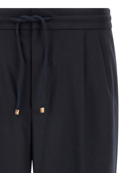 Brunello Cucinelli Wool Flannel Pants