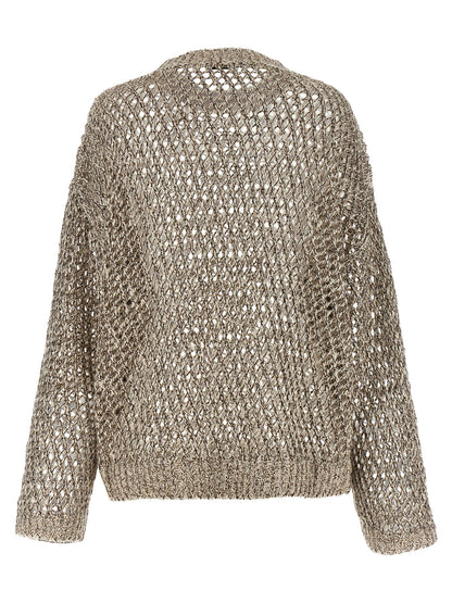 Brunello Cucinelli Dazzling Chiné Sweater