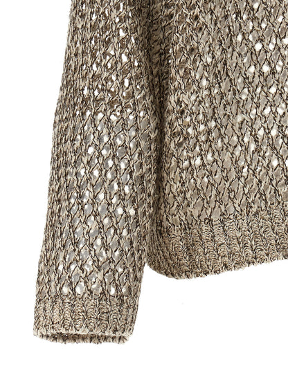 Brunello Cucinelli Dazzling Chiné Sweater