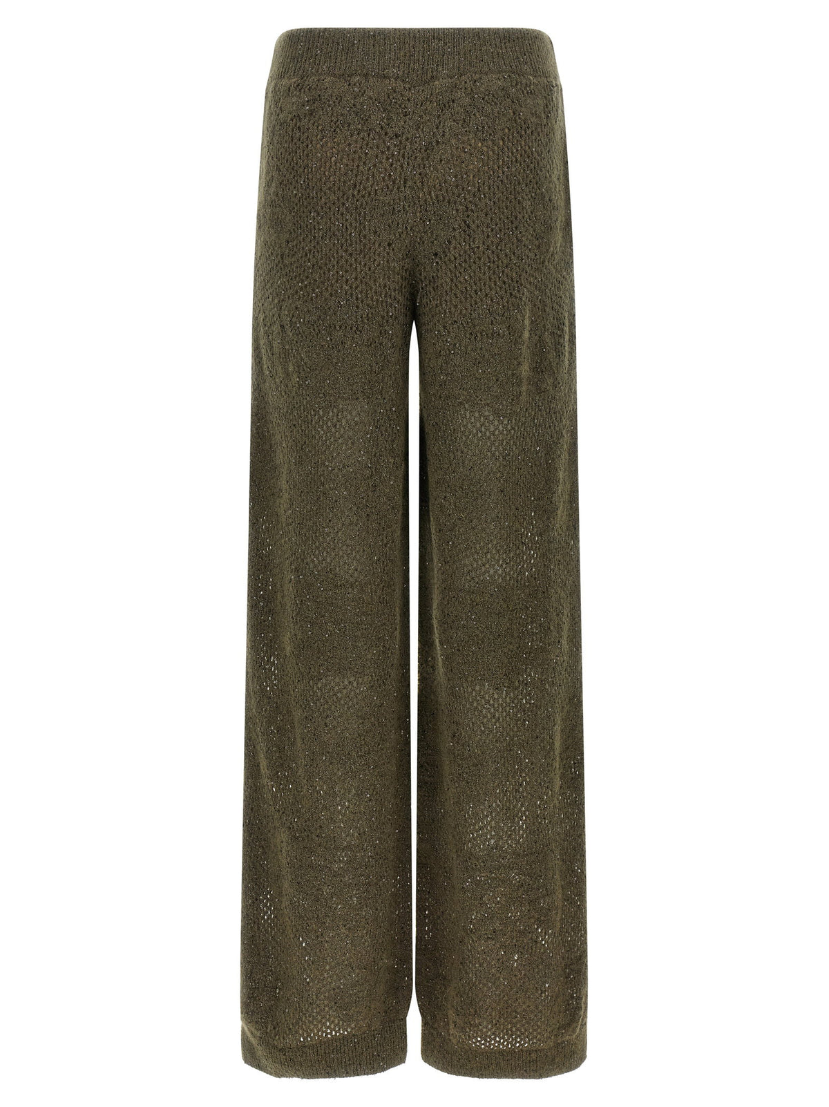Brunello Cucinelli Track Flower Lace Pants