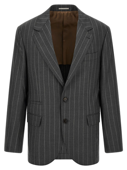 Brunello Cucinelli Pinstripe Blazer