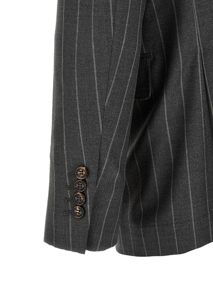 Brunello Cucinelli Pinstripe Blazer