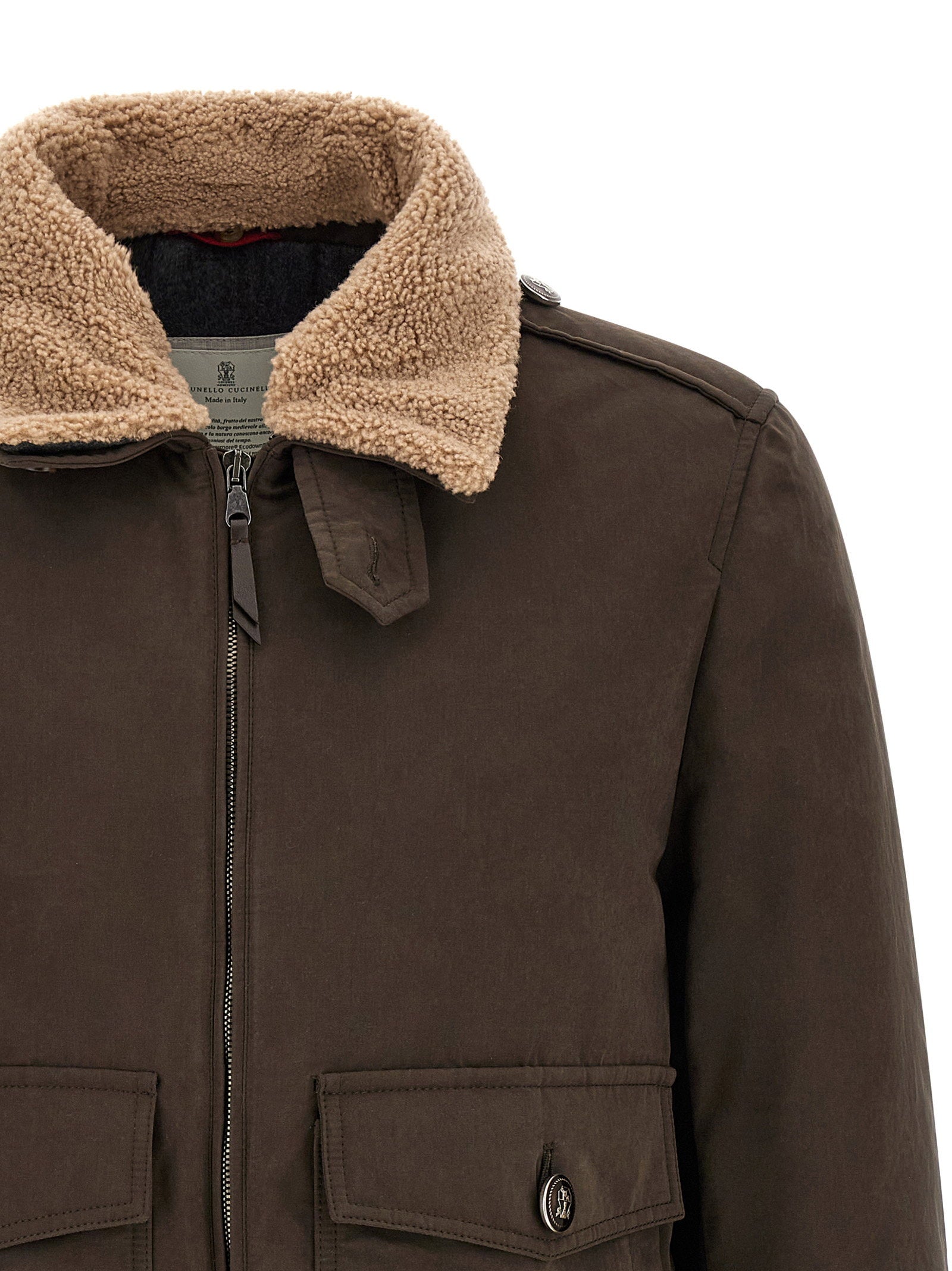 Brunello Cucinelli Waterproof Bomber Jacket