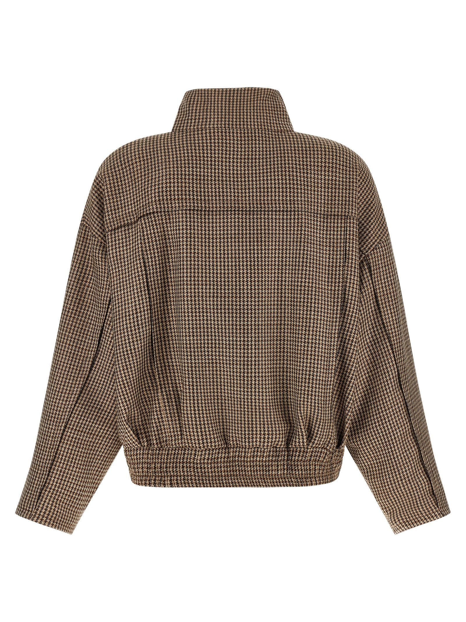 Brunello Cucinelli Shiny Zipper Pull Jacket