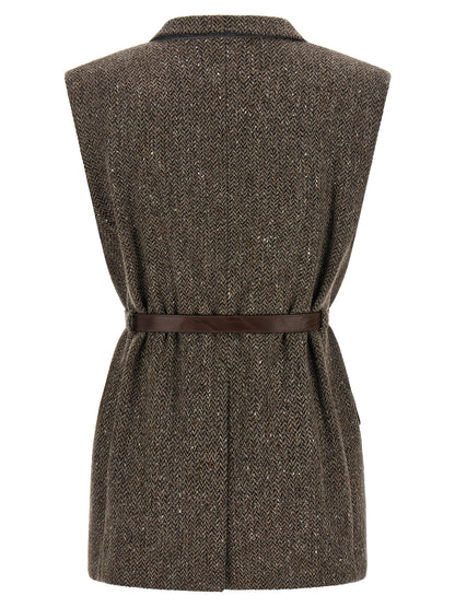 Brunello Cucinelli Mélange Wool Vest