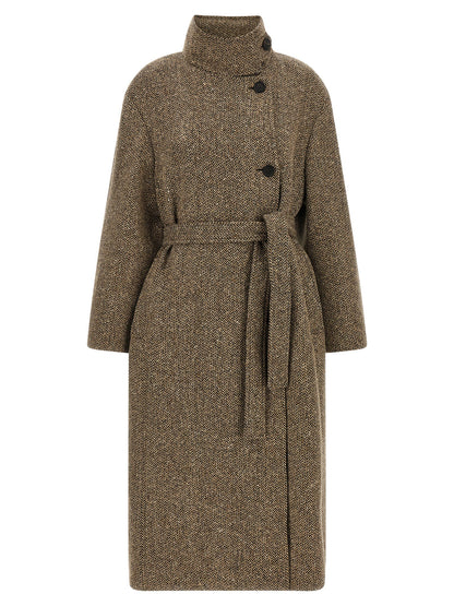 Brunello Cucinelli Sparkling Virgin Wool Coat