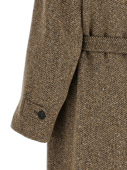 Brunello Cucinelli Sparkling Virgin Wool Coat