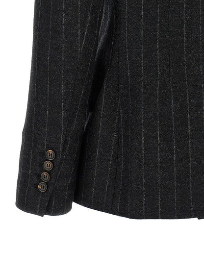 Brunello Cucinelli Pinstripe Blazer