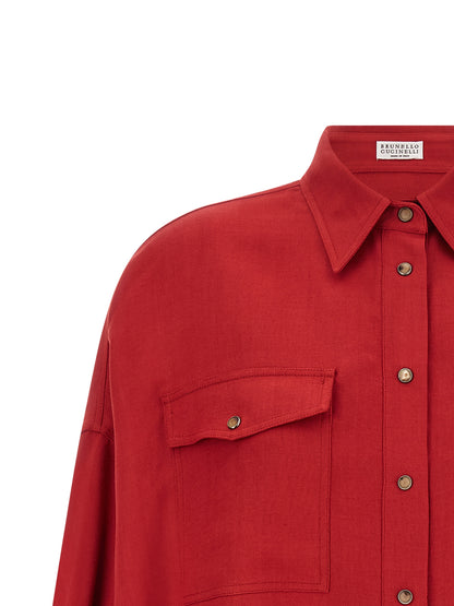 Brunello Cucinelli Twill Shirt