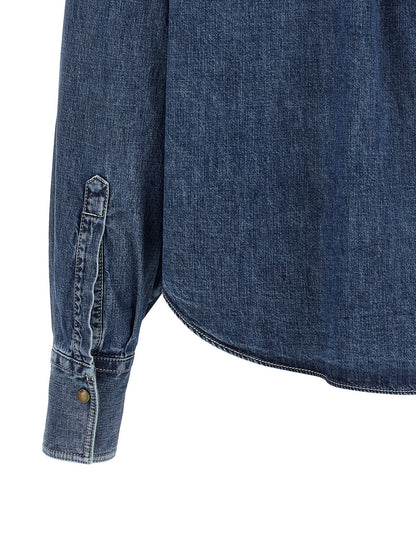 Brunello Cucinelli Shiny Pockets Shirt