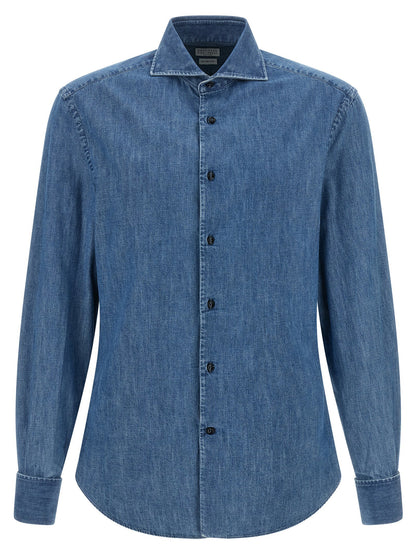 Brunello Cucinelli Denim Shirt