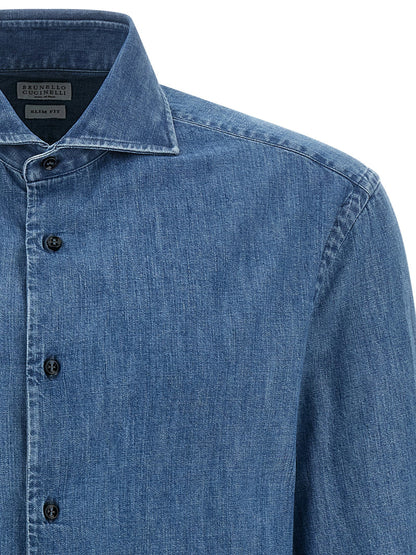 Brunello Cucinelli Denim Shirt