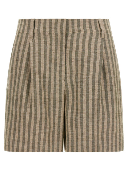 Brunello Cucinelli Striped Bermuda Shorts