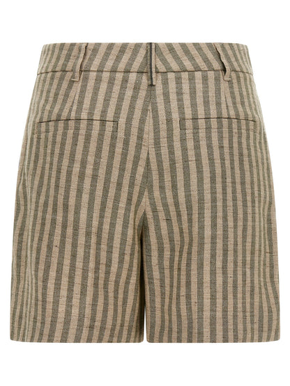 Brunello Cucinelli Striped Bermuda Shorts